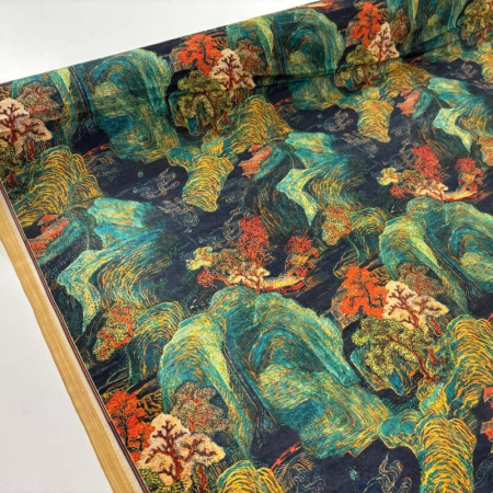 Japanese Garden Mango Silk