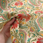 Persian Paisley Mango Silk