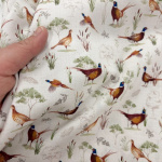 Country Pheasants Quilting Cottons