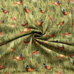 Country Pheasants Quilting Cottons