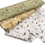 Country Pheasants Quilting Cottons
