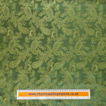 Green Paisley Anti-Static Lining