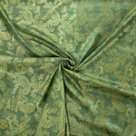 Green Paisley Anti-Static Lining