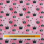 Princess Crowns Polycotton