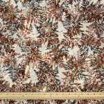 Bracken Brown Batik Cotton