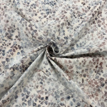 Aspen Branches Pebble Grey Batik Cotton