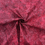Cherry Dahlia Petals Batik Cotton