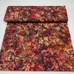 Leaf Canopy Burnt Red Batik Cotton