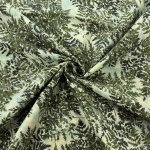 Green Bracken Batik Cotton