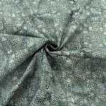Dotted Dark Celadon Batik Cotton
