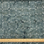 Dotted Dark Celadon Batik Cotton