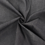 Black Cotton Stretch Denim