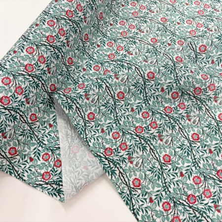 William Morris Sweet Briar Azure Polycotton