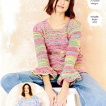 Stylecraft Crochet T-Shirt and Sweater Pattern 10209