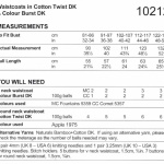 Stylecraft Waistcoats Pattern 10212