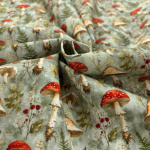 Fly Agaric Toadstools Baby Cord