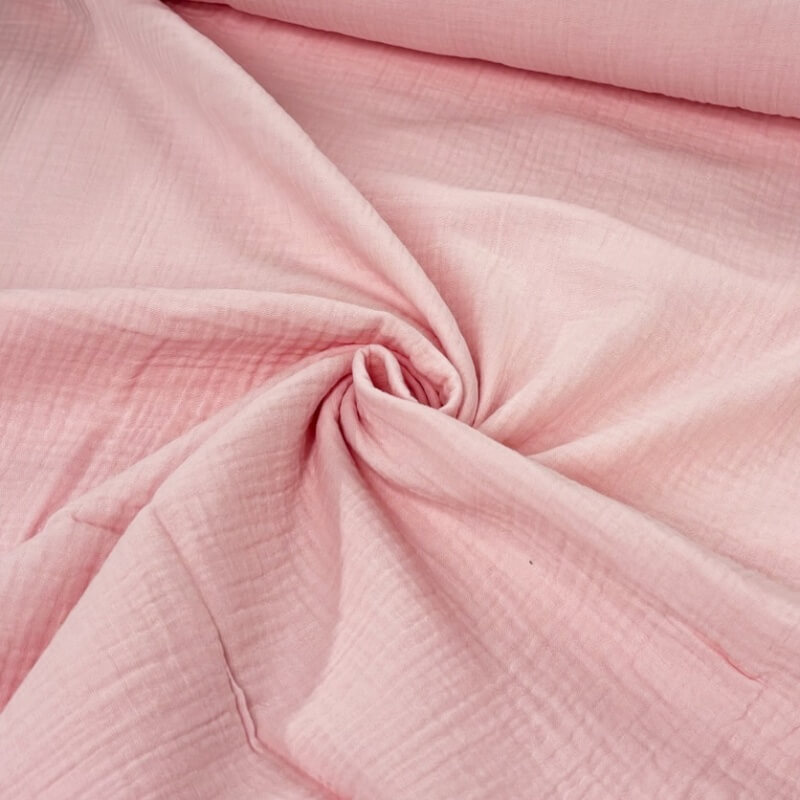 Image of Plain Pink Double Gauze