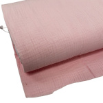 Plain Pink Double Gauze