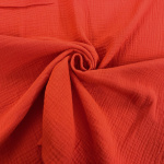 Plain Red Double Gauze