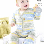 King Cole Cardigan and Trousers Pattern 6460