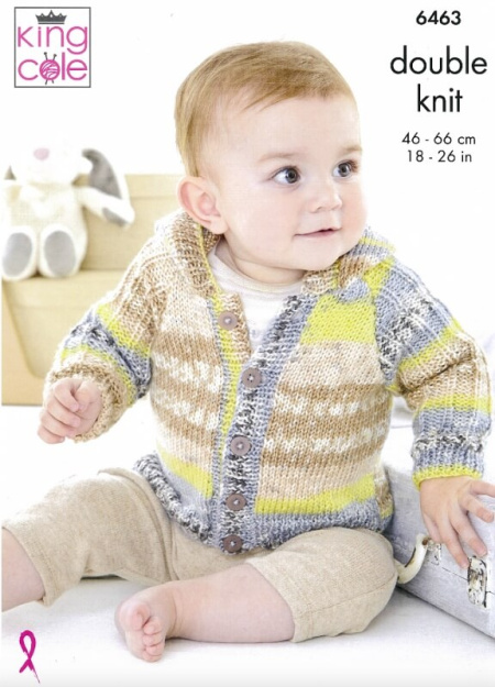 King Cole Jackets Pattern 6463
