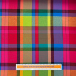Vibrant Multicolour Madras Cotton