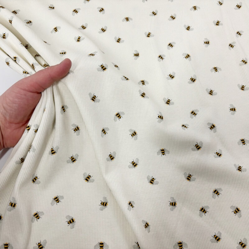 Image of Bumblebees Ribbed Jersey