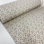 Sage Flower Ribbed Cotton Jersey