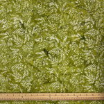 Fir Needle Scatter Lime Batik Cotton