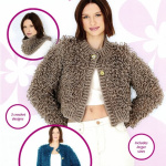 Stylecraft Crochet Cardigan and Snood Pattern 10215