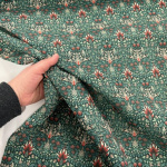 Snakeshead Green Polycotton