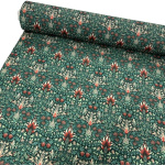 Snakeshead Green Polycotton