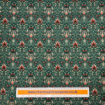 Snakeshead Green Polycotton
