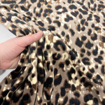 Animal Print Stretch Velour