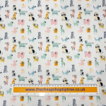Doodle Dogs Polycotton