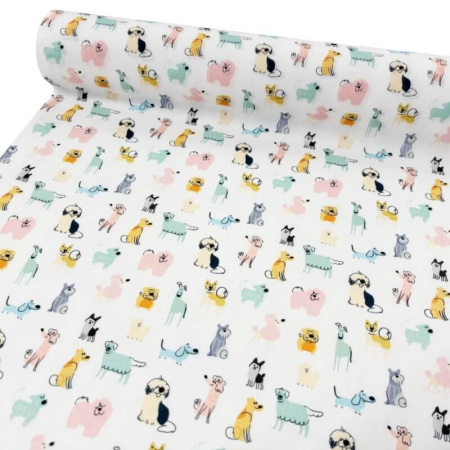 Doodle Dogs Polycotton