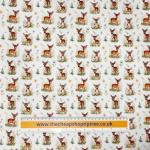 Meadow Deer Polycotton