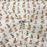 Meadow Deer Polycotton