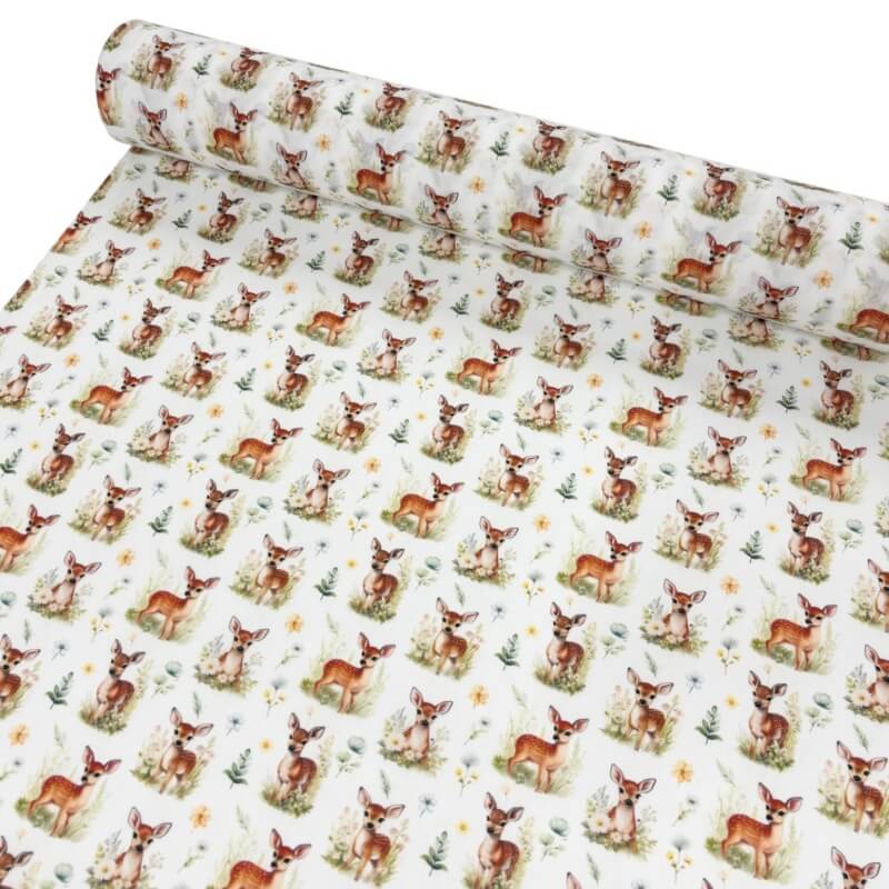 Image of Meadow Deer Polycotton