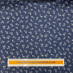 Tulip Sprig Cotton Chambray