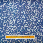 Swirly Flowers Dressmaking Batik Cotton