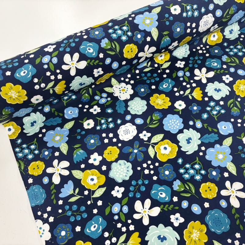 Image of Midnight Garden Cotton Poplin