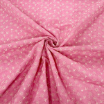 Pink Embroidery Anglais Dobby