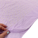 Lilac Embroidery Anglais Dobby