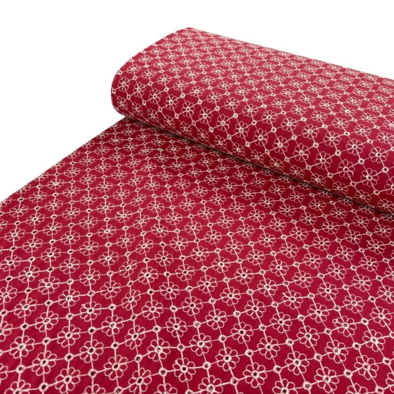 Image of Red Embroidery Anglais
