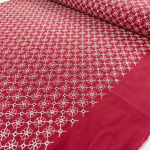Red Embroidery Anglais