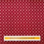 Red Embroidery Anglais