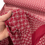 Red Embroidery Anglais