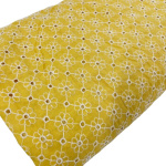 Yellow Embroidery Anglais