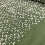 Green Embroidery Anglais